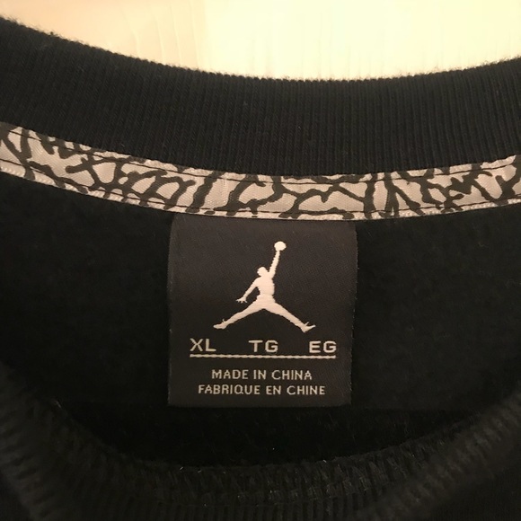 Jordan sweater black and red clean - Picture 3 of 3